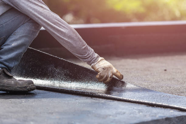 Professional Waterproofing technician working in Dayton, OH